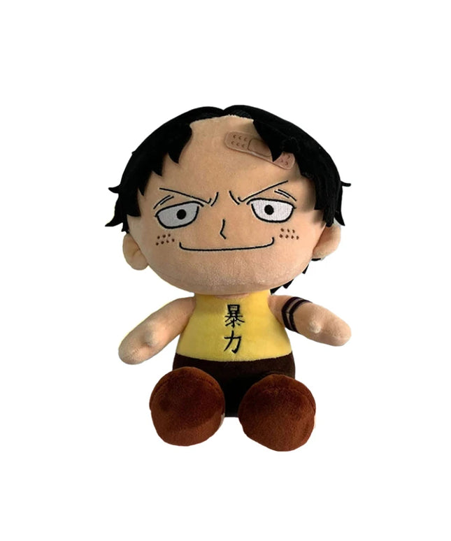 Figurine Peluche One Piece - Ace 25 cm