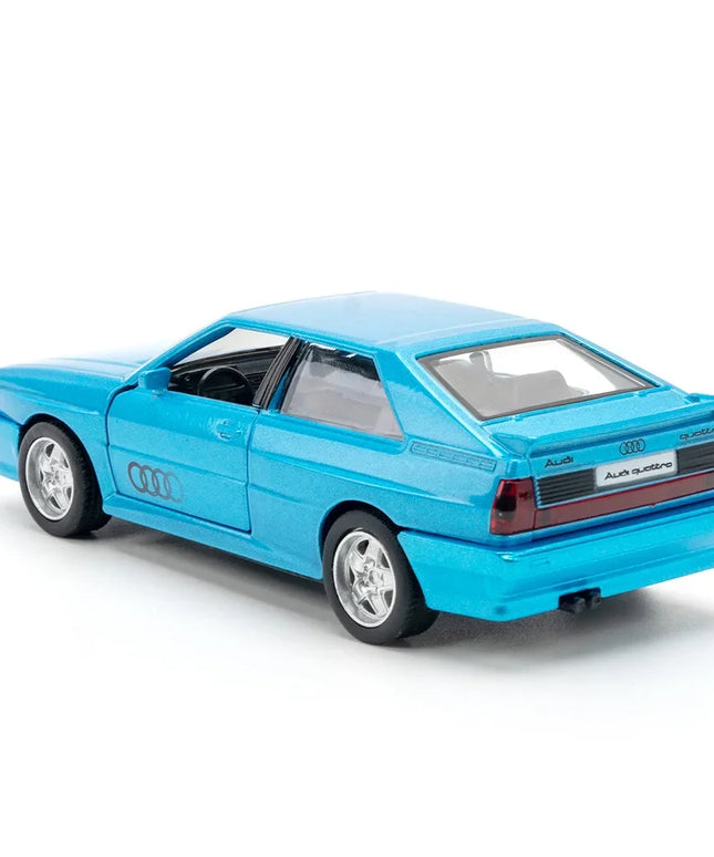 Figurine Audi 1:36 - Audi Quattro1980 Vintage bleu