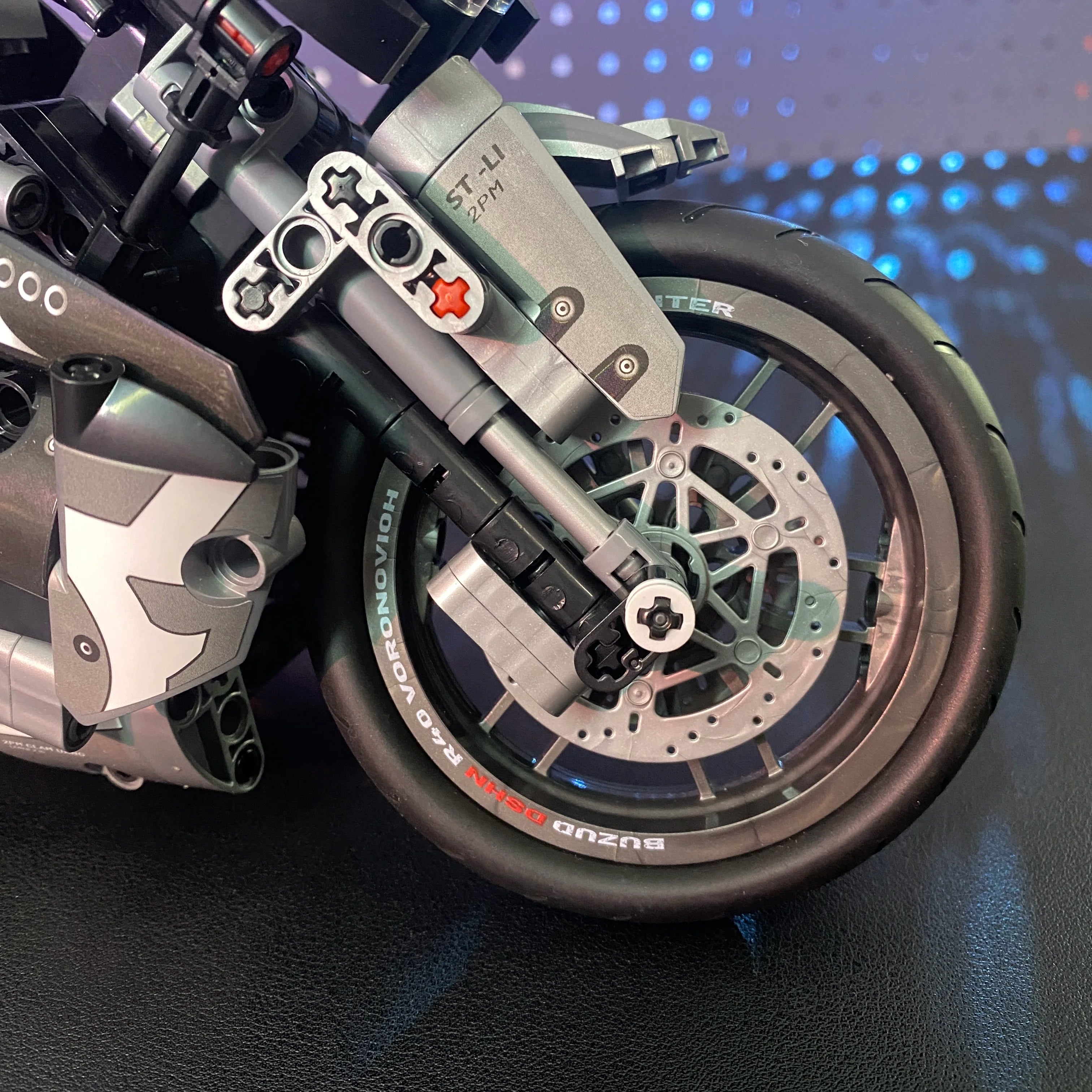 Figurine de Construction - Moto City Racer 6