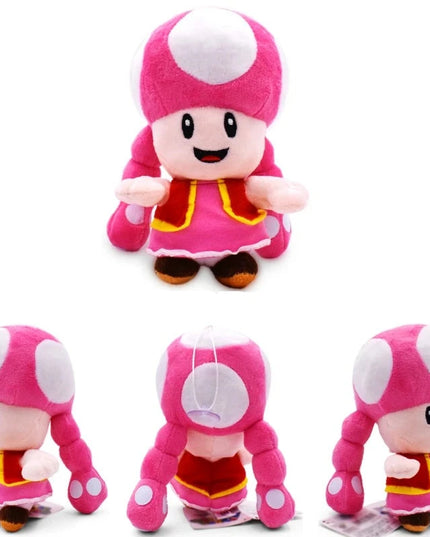 Figurine Peluche Super Mario - Toadette 17 cm