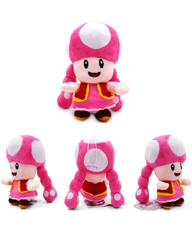 Figurine Peluche Super Mario - Toadette 17 cm