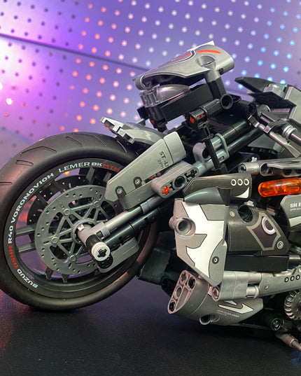 Figurine de Construction - Moto City Racer 4