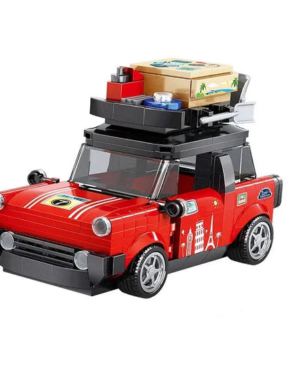 Figurine de Construction - Voiture Rouge