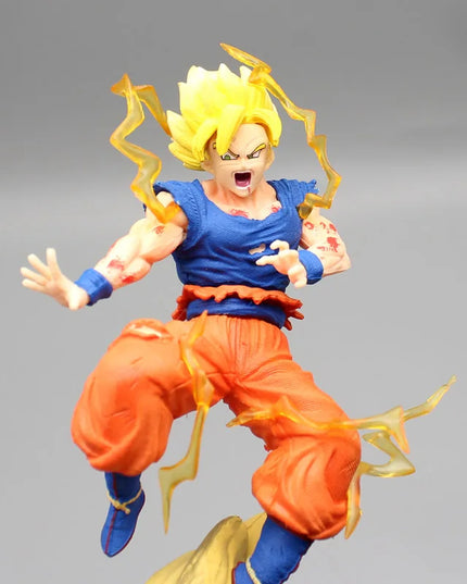 Figurine Dragon Ball Z - Son Goku vs Buu 22 cm 4