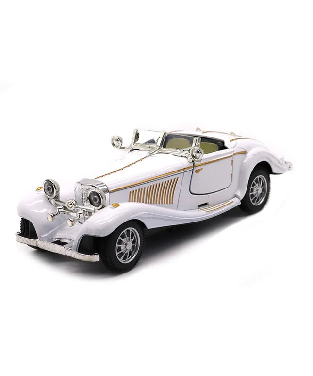 Figurine Voiture rétro 500 K Blanc