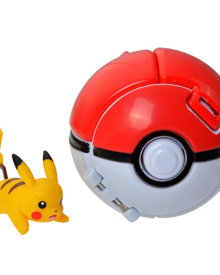 Figurine Pokémon Pokeball - Pikachu #C