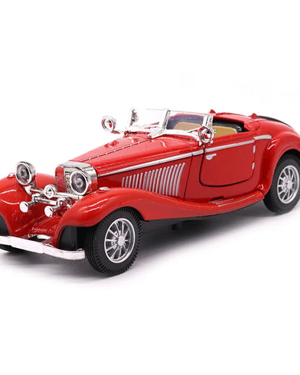 Figurine Voiture rétro 500 k Rouge