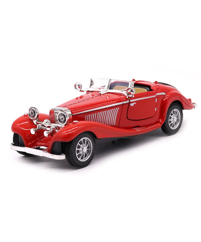Figurine Voiture rétro 500 k Rouge