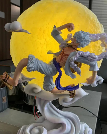 Figurine One Piece - Monkey D Luffy Gear 5 34 cm 4