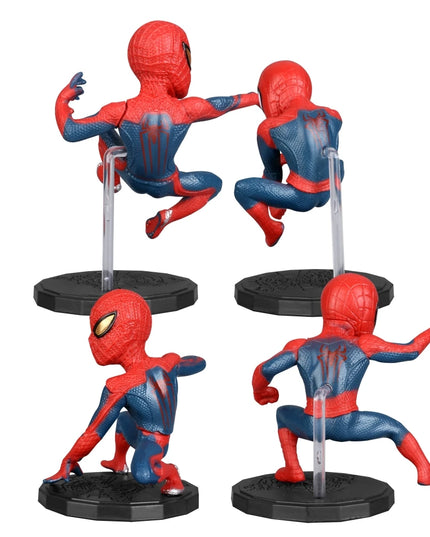 Figurine Disney Movie Superhero Spider 4pcs/Set 6-8cm 4