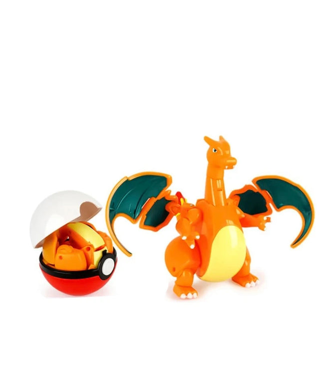 Figurine Pokemon Pokeball - Dracaufeu