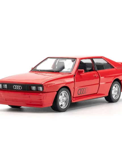 Figurine Audi 1:36 - Audi Quattro1980 Vintage rouge