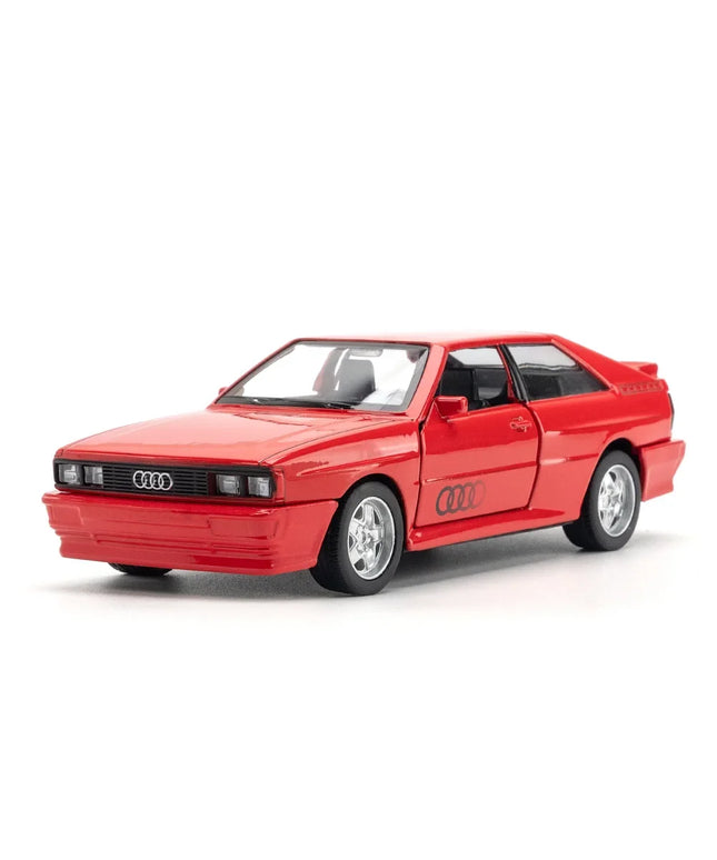 Figurine Audi 1:36 - Audi Quattro1980 Vintage rouge