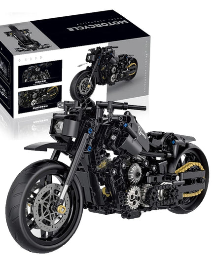 Figurine de Construction 1: 8 - Classic Motorbike 2