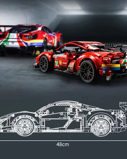 Figurine de Construction - Ferrari 488 Racing 4