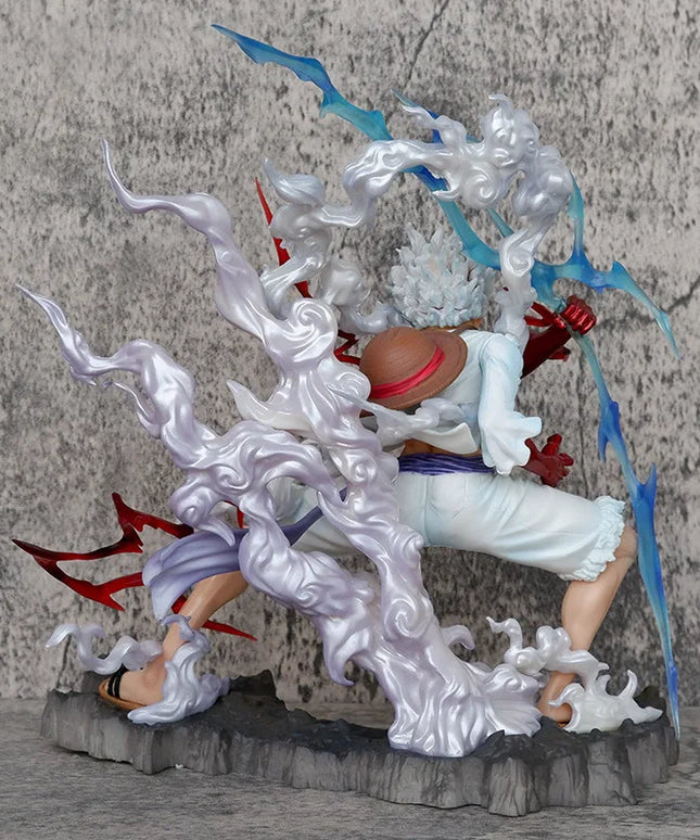 Figurine One Piece - Collector Luffy Gear 5 28cm 3