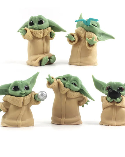 Figurine Master Baby Yoda x5 B