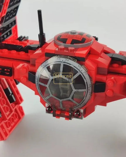 Figurine de Construction - TIE Interceptor Rouge 6