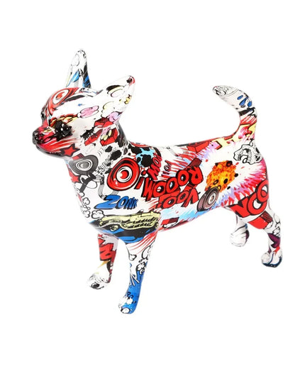 Figurine Graffiti Chihuahua #D