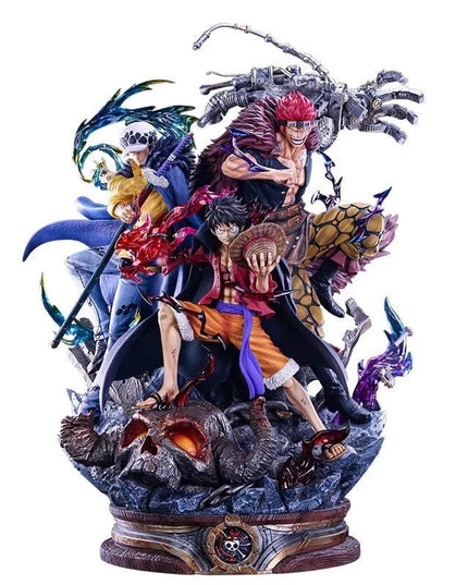 Figurine One Piece - 3 Captain Monkey D. Luffy 23 cm