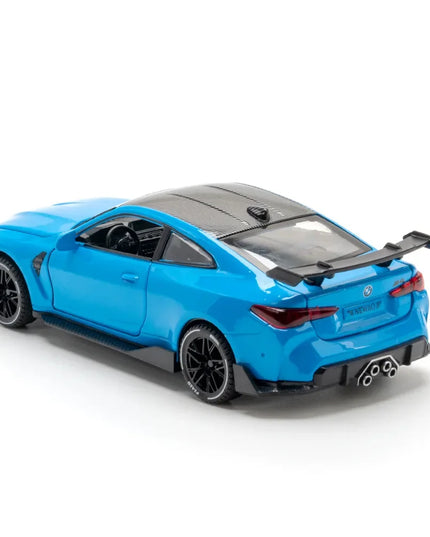 Figurine 1:32 BMW M4 Bleu