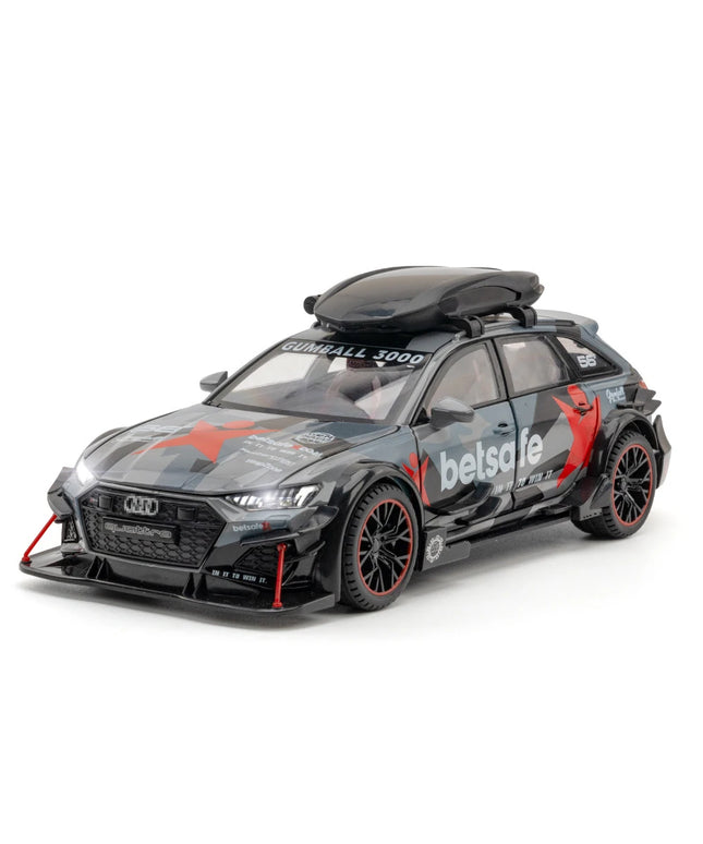 Figurine 1/24 Audi - Audi RS6 Modifié gris