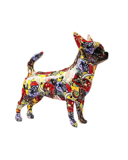 Figurine Graffiti Chihuahua #E