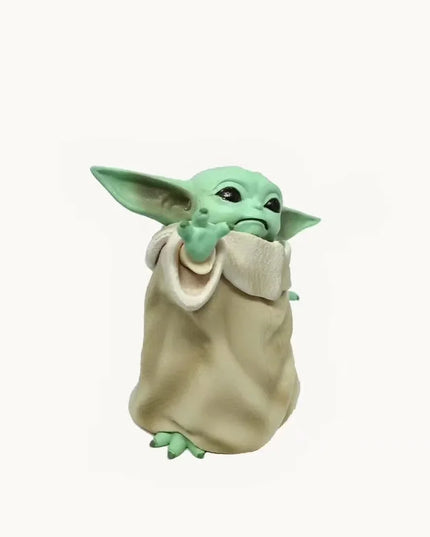 Figurine Mandalorian Little Baby YODA détails 2