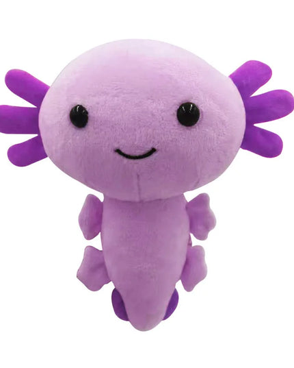Figurine Peluche Animal - Axolotl 20 cm violet