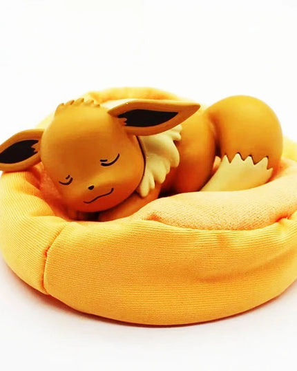 Figurine Pokémon - Évoli Dormant 7 cm