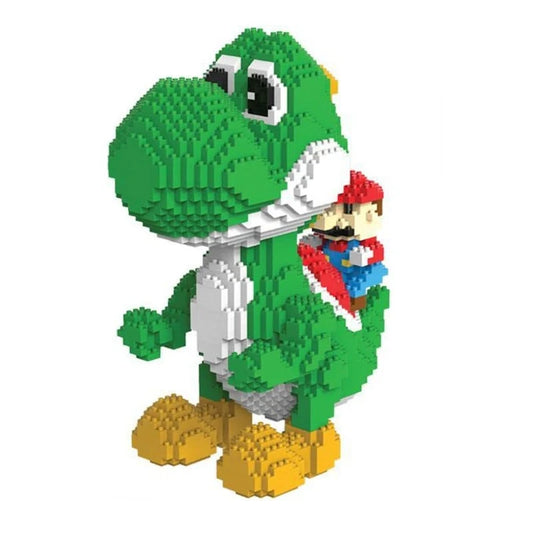 Figurine de Construction - Yoshi & Mario 20.5 cm