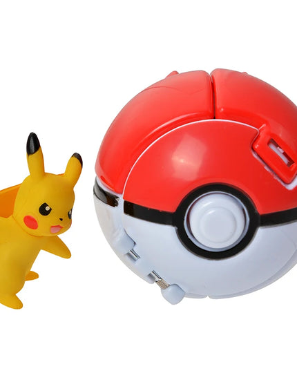 Figurine Pokémon Pokeball - Pikachu #B