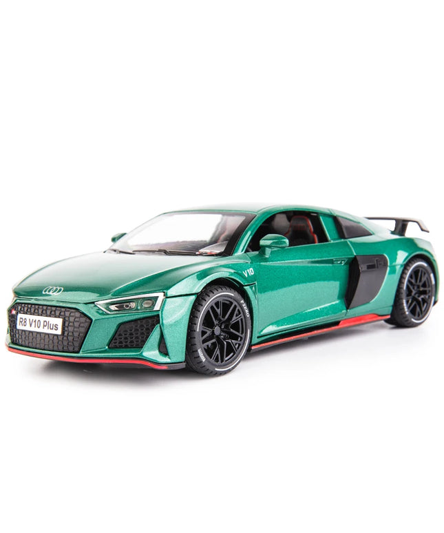 Figurine Audi 1:24 - Audi R8 V10 Plus Sport vert