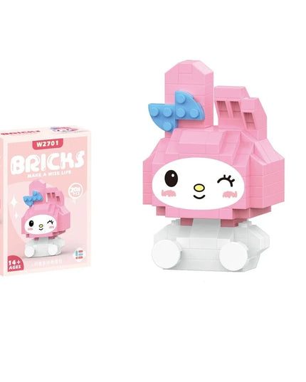 Figurine de Construction - Dessin Animé #2 6 cm