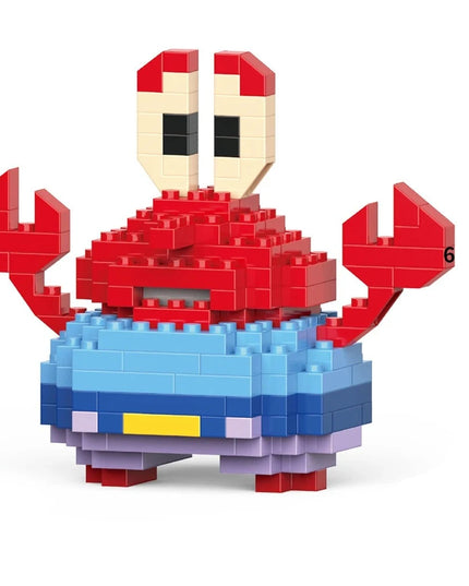 Figurine de Construction - Mr. Krabs 6.5 cm