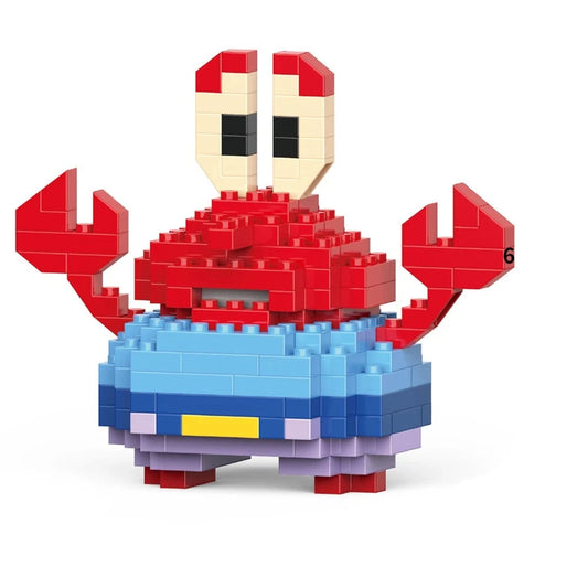 Figurine de Construction - Mr. Krabs 6.5 cm