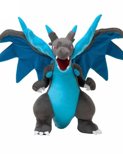 Figurine Peluche Pokémon - Méga-Dracaufeu X 23 cm