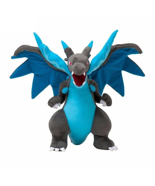 Figurine Peluche Pokémon - Méga-Dracaufeu X 23 cm