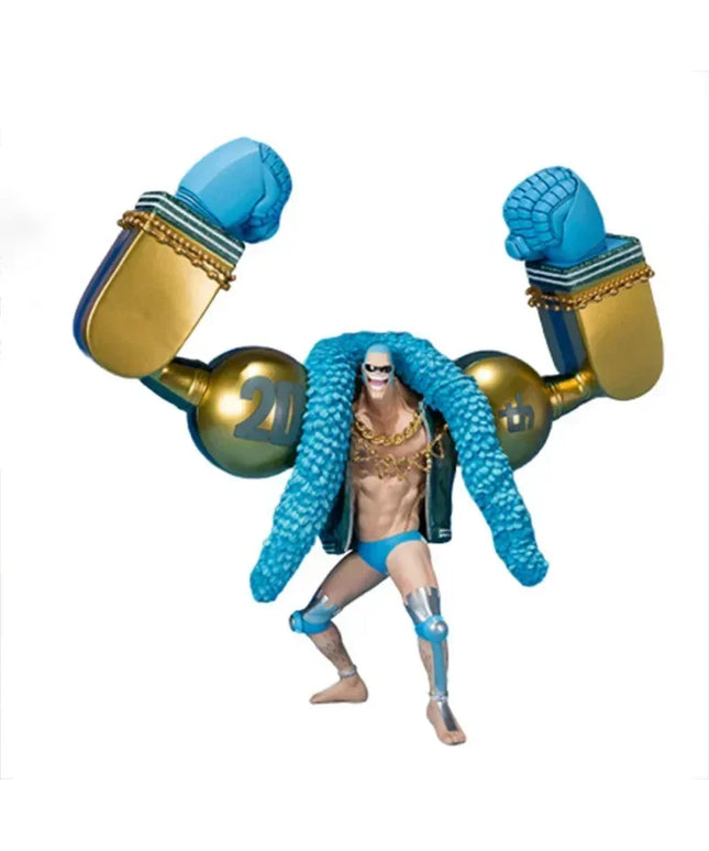 Figurine One Piece - Franky Bleu 26 cm