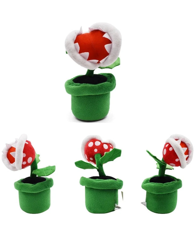 Figurine Peluche Super Mario - Piranha Plant 22 cm