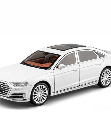 Figurine Audi 1/24 - Audi A8 Blanc