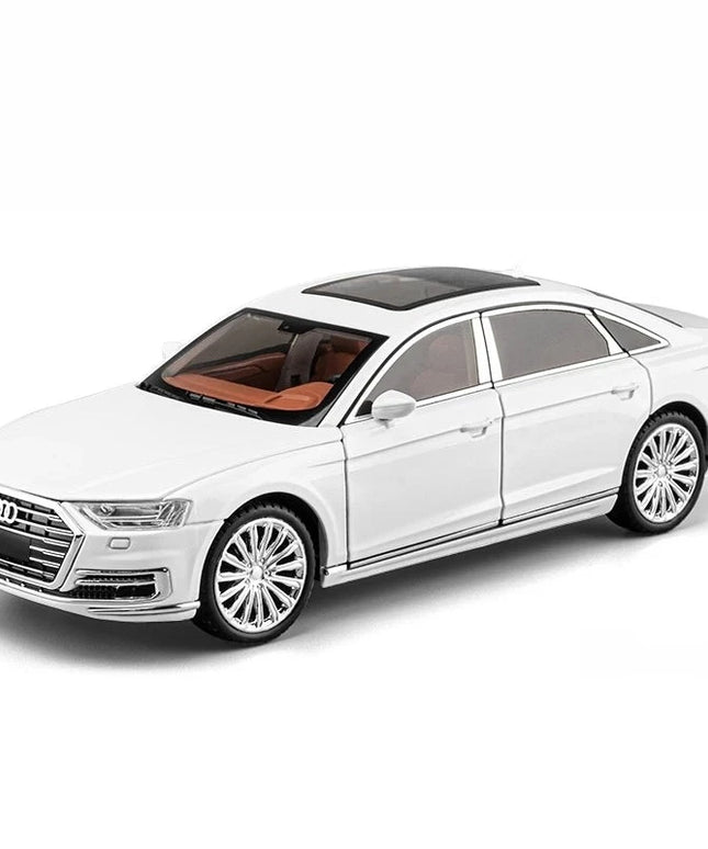 Figurine Audi 1/24 - Audi A8 Blanc