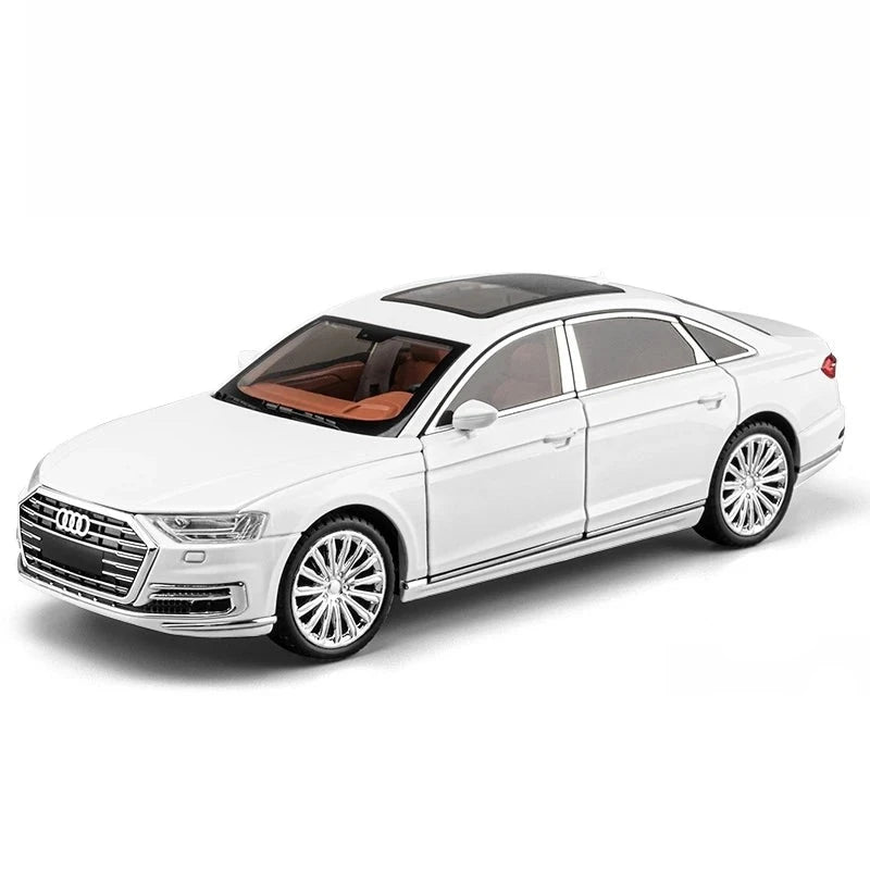 Figurine Audi 1/24 - Audi A8 Blanc