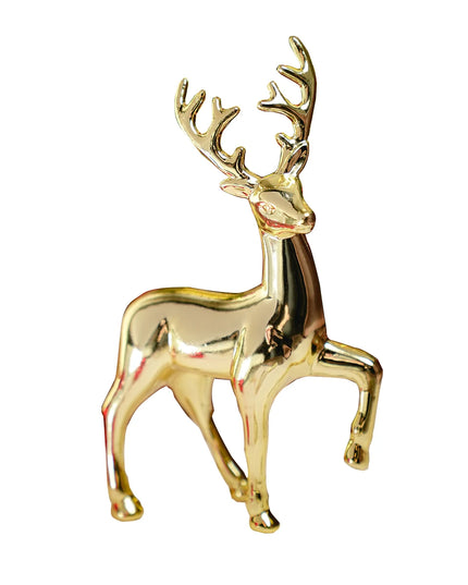 Figurine Elk Gold Luxury Home