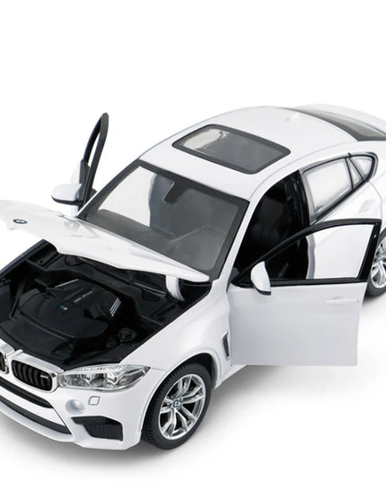 Figurine 1/24 BMW X6 Blanc