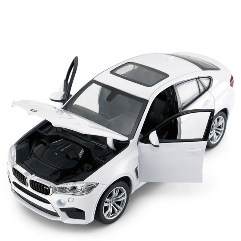 Figurine 1/24 BMW X6 Blanc