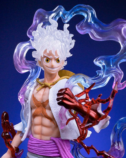 Figurine Luffy GEAR 5 Nika détails 2