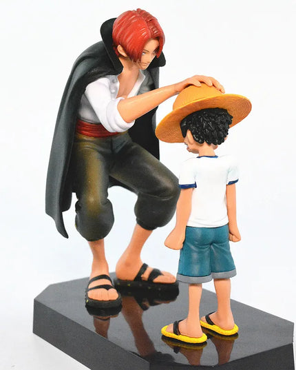 Figurine Once Piece - Luffy & Shanks 18 cm 2