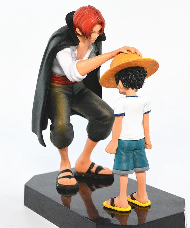 Figurine Once Piece - Luffy & Shanks 18 cm 2