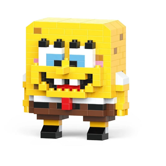 Figurine de Construction - Bob L'Éponge 6 cm